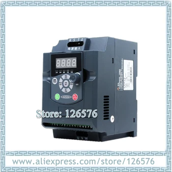 1.5 KW AC220V/AC380V 0-600hz VFD Frekvenču Invertoru CNC Vārpstas Vadītāja