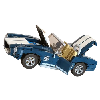 10265 Kobra Roadster Celtniecības Bloks, Ķieģeļi DIY (do it yourself, Rotaļlietas, Samontēti Modelis Tech KM-43043 Sporta Auto Zēni Dzimšanas dienas Dāvanas