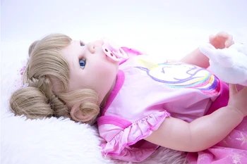 22inch 55cm Pilna Ķermeņa Silikona Jaundzimušo Lelles Atdzimis Lelles simulācijas Ziemassvētku dzīvs Dzimšanas dienas rotaļlietas, 2 gadu vecs Rotaļu bonecas
