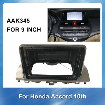 9 collu Auto Radio Audio Dash Karkasa Paneļu Honda-Accord 10. 2018-2020 2 Din GPS Navigācijas Paneļa Adapteru Pielāgošanas Komplekts rāmis
