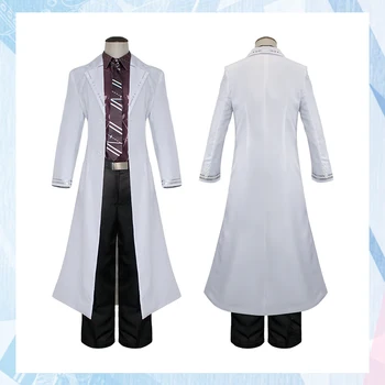 Anime spēle LYZZR cosplay Xu Mo cos Halloween cosplay kostīmu Unisex vīriešu Ikdienas vienotus mētelis+krekls+bikses+josta+kaklasaite