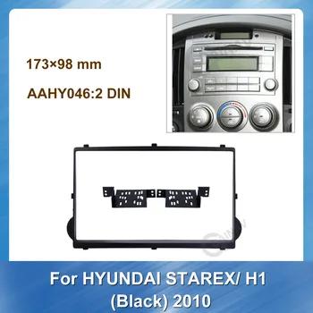Automašīnas Radio Multimediju fascijas Panelis par HYUNDAI STAREX H1 2010 Auto DVD Atskaņotājs Panelis Paneļa ABS plastmasas Montāžas