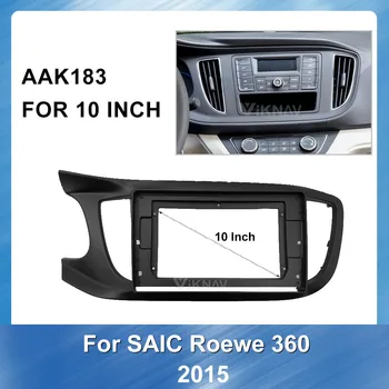 Automašīnas Radio Stereo Montāžas, uzstādīšanas Fascijas Par SAIC Roewe 360. Gadam Stereo Kadru Fascias Panelis Sejas DVD, CD Dash Bezel