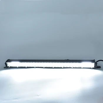 ECAHAYAKU 21 Collu Vienā Rindā LED Gaismas JOSLA 180W IP67 6000K Automašīnu Piekabes Pacēlāju Vilcieniem, Laivas, Off-road, 12V/24V automašīnas led lampas