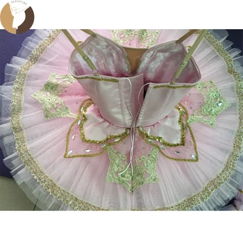 FLTOTURE Sleeping beauty Kostīmi Pārdošanai Pieaugušo Rozā Baleta Tutus Bērnu Baleta Konkursā Pankūku Plate Tutu Kleitas