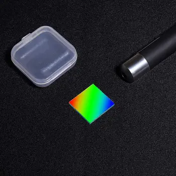 Hologrāfiskā difrakcijas režģis 50 līnijām 1mm Stikla gravēšana Mācību demonstrāciju optisko instrumentu Spektroskopijas analīze