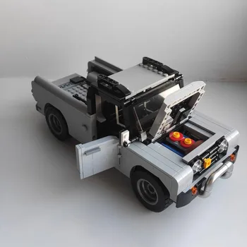 JAUNU Tehnisko KM Rover Automašīnas Uztveršanas Pārveidot Celtniecības Bloki Modfied 10262 Martin DB5 James Bond 007 Bērniem Ziemassvētku Dāvanas