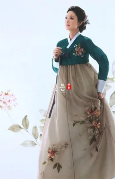 Korejas Oriģināls Roku Izšuvumu Hanbok / Kāzu Hanbok / Tradicionālie Hanbok / Autentisks Vietas Hanbok