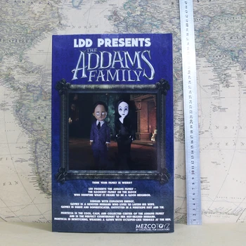 LDD DĀVANAS Addams Family Gomez un Morticia Filmu, Filmu, kas Dzīvo Miris Lelles Rīcības Attēls Modeļa Rotaļlietu Sākotnējā Kolekcijā