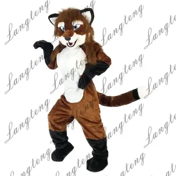 Mr Fox Talismans Kostīmu Fursuit Uzvalks Cosplay Party Masku Tērpiem Reklāmas Veicināšanas Halloween Karnevāls Pieaugušajiem Parāde