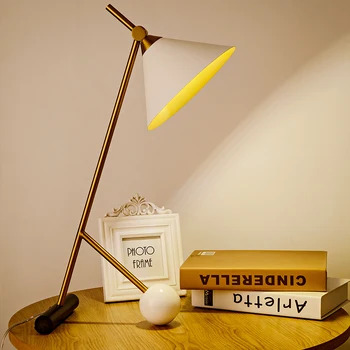 Mūsdienu LED galda lampa guļamistabas gultas apgaismojums Ziemeļvalstu galda apgaismojums mājās ķermeņi dzīvojamā istaba gaismekļi dekoratīvais apgaismojums