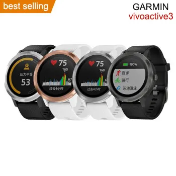 Oriģinālo GARMIN vivoactive 3 GPS golf classic skatīties sirdsdarbības ātruma monitors, fitnesa skatīties sporta gps darbojas peldēšanas smart skatīties vīrieši