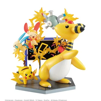 Oriģināls Japāņu Anime Pokemon Electroweb Anime Darbības Rādītāji Kolekcionējamus Ar Īpašu Kodu, Rotājumi, Rotaļlietas, Dāvanas Bērniem
