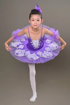 Bērniem Gulbju Ezers Baleta Kostīms Meitenēm Baleta Tutu Leotard Dancewear Baleta Tērpi Bērniem Profesionālā Baleta Deju Kleita