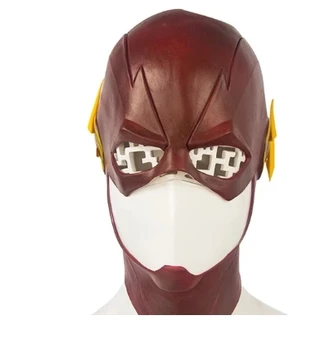 Pieauguši Vīrieši Flash red vienotu Flash Sezona 4 Barry personu valkāt Halloween cosplay kostīmu allen