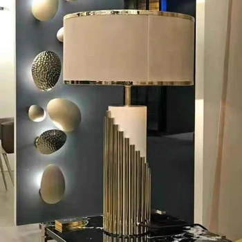 Ziemeļvalstu Dizaina Radošā Vienkāršu Galda Lampas Modernās Gaismas Luksusa Pārnēsājama Galda Lampa, Guļamistaba Dekorēšana Lielu Lampe Sadzīves Eg50td