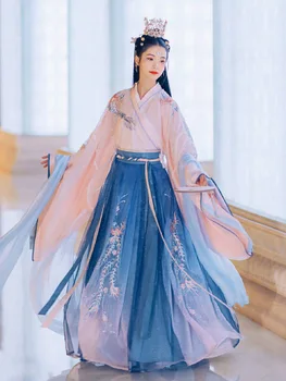 Ķīnas Seno Tradīciju, Kāzu Kleitu Sievietēm Hanfu kleita Fantasia Sieviešu Karnevāls 